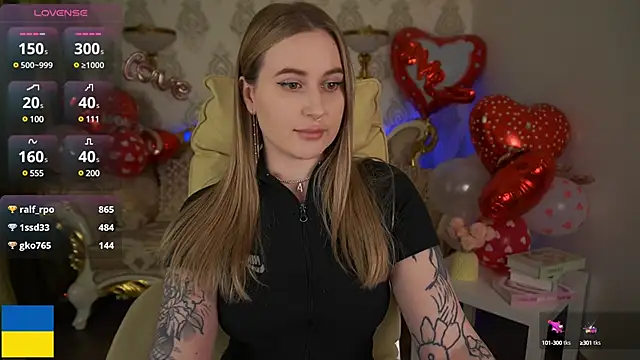 Snapshot of ArolinaNight chatting on February 15, 2025, 7:16 am ArolinaNight online show from February 15, 2025, 7:16 am