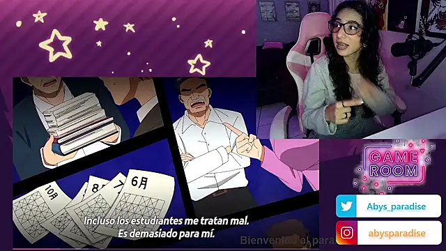 Snapshot of Abysparadise chatting on November 27, 2025, 5:08 am Abysparadise online show from November 27, 2025, 5:08 am