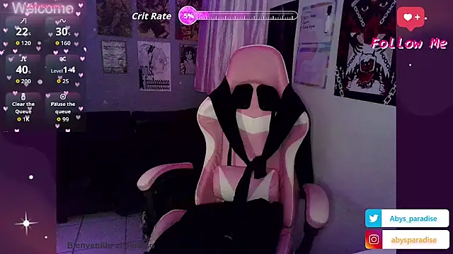 Abysparadise online show from March 17, 2026, 2:47 am