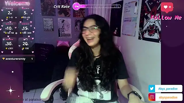 Abysparadise online show from March 13, 2026, 4:17 am