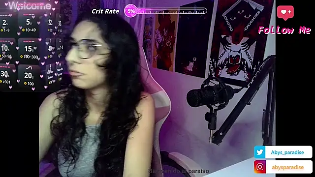 Snapshot of Abysparadise chatting on November 1, 2025, 6:41 am Abysparadise online show from November 1, 2025, 6:41 am