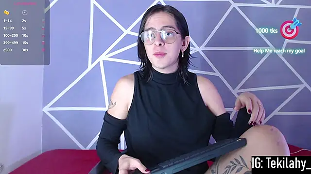 Snapshot of Tekilahorny_ chatting on January 16, 2025, 10:10 am Tekilahorny online show from January 16, 2025, 10:10 am