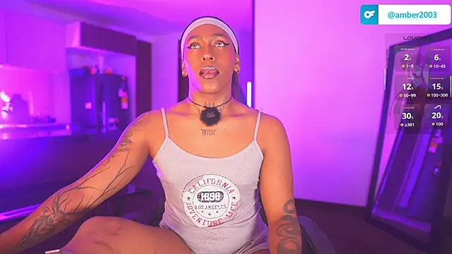 AmberRaus online show from April 18, 2026, 11:12 am