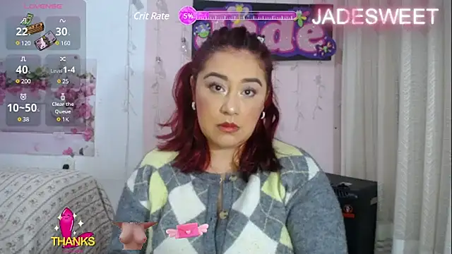 Snapshot of JADE_SWEET2 chatting on February 7, 2025, 5:40 pm JADE SWEET2 online show from February 7, 2025, 5:40 pm