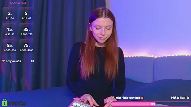 SweetMialissa online show from November 9, 2025, 8:13 pm