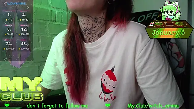 Snapshot of Witch_Emma chatting on January 5, 2026, 6:22 pm Witch Emma online show from January 5, 2026, 6:22 pm