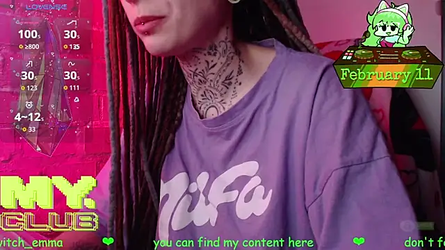 Snapshot of Witch_Emma chatting on February 11, 2026, 9:09 am Witch Emma online show from February 11, 2026, 9:09 am