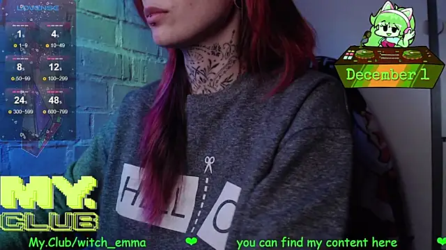 Snapshot of Witch_Emma chatting on December 1, 2025, 9:37 pm Witch Emma online show from December 1, 2025, 9:37 pm