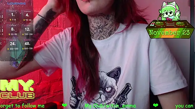 Snapshot of Witch_Emma chatting on November 23, 2025, 6:51 pm Witch Emma online show from November 23, 2025, 6:51 pm
