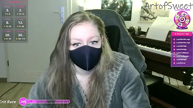 ArtofSweet online show from April 7, 2026, 10:00 pm