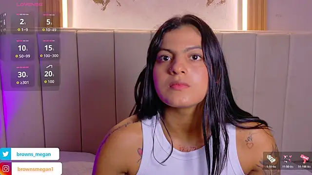 Megan browns1 online show from March 21, 2026, 1:04 pm