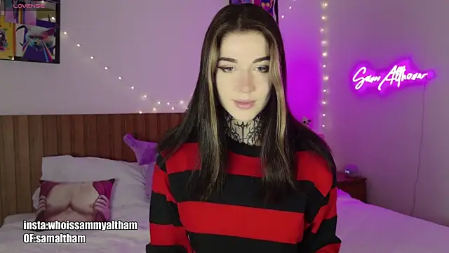 Snapshot of sam_altham chatting on October 23, 2025, 12:42 am sam altham online show from October 23, 2025, 12:42 am