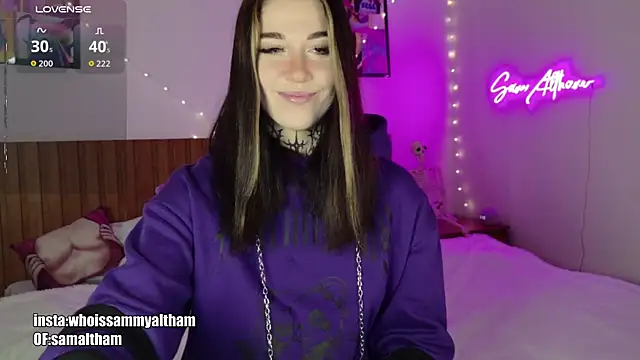 Snapshot of sam_altham chatting on October 17, 2025, 12:14 am sam altham online show from October 17, 2025, 12:14 am