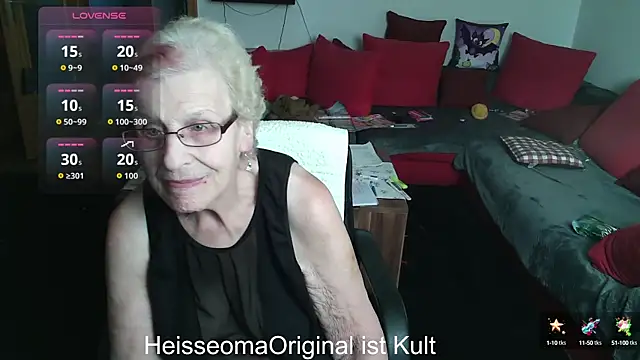 HeisseomaOriginal online show from September 19, 2025, 7:12 am