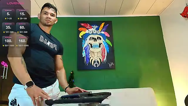 Snapshot of GendersonFit chatting on November 17, 2025, 10:25 pm GendersonFit online show from November 17, 2025, 10:25 pm