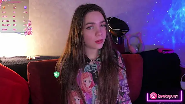 Snapshot of How2Meow chatting on February 18, 2025, 5:20 pm How2Meow online show from February 18, 2025, 5:20 pm