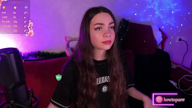 Snapshot of How2Meow chatting on January 26, 2025, 4:51 pm How2Meow online show from January 26, 2025, 4:51 pm