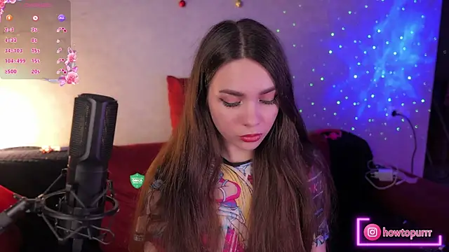 Snapshot of How2Meow chatting on February 19, 2025, 6:00 pm How2Meow online show from February 19, 2025, 6:00 pm