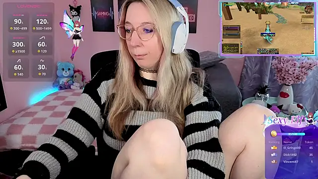 Snapshot of JustKerry chatting on March 31, 2026, 8:38 am JustKerry online show from March 31, 2026, 8:38 am