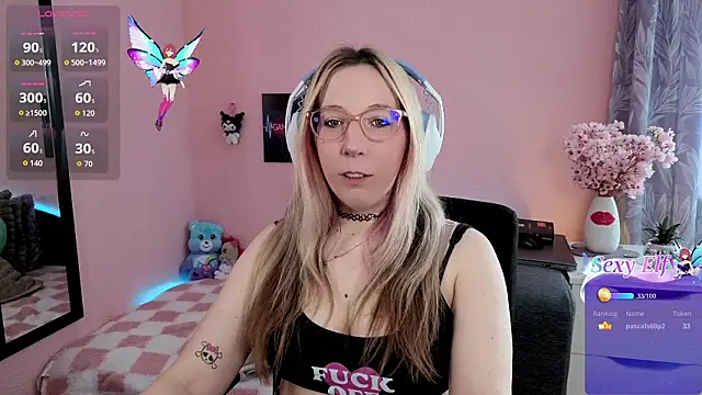 Snapshot of JustKerry chatting on March 19, 2026, 8:36 am JustKerry online show from March 19, 2026, 8:36 am