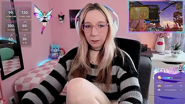 Snapshot of JustKerry chatting on March 18, 2026, 8:06 am JustKerry online show from March 18, 2026, 8:06 am