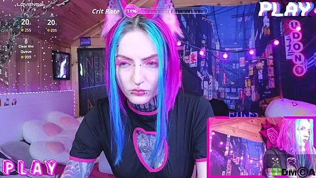 Snapshot of NekoCyber chatting on February 1, 2026, 4:55 am NekoCyber online show from February 1, 2026, 4:55 am