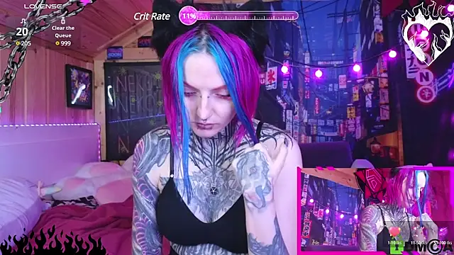 NekoCyber online show from February 22, 2025, 5:23 am