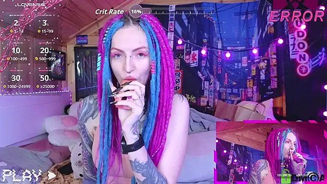 NekoCyber online show from September 24, 2025, 5:25 am