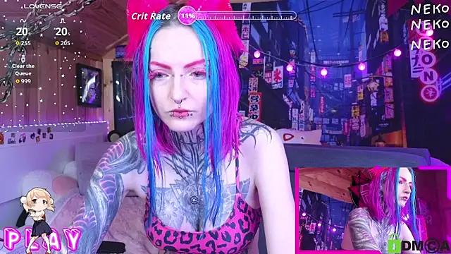 NekoCyber online show from May 27, 2026, 5:04 am