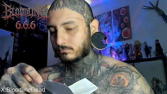 DEATHINK666XX online show from February 6, 2026, 8:49 pm