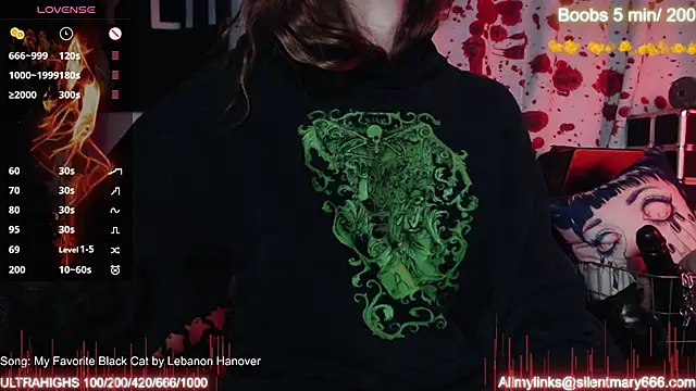 Snapshot of Silentmary chatting on October 24, 2025, 11:20 am Silentmary online show from October 24, 2025, 11:20 am