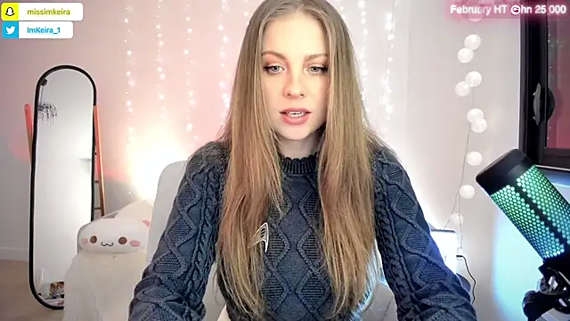 ImKeira online show from February 27, 2026, 7:14 pm