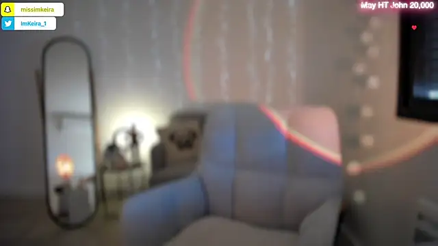 ImKeira online show from May 15, 2026, 12:14 pm