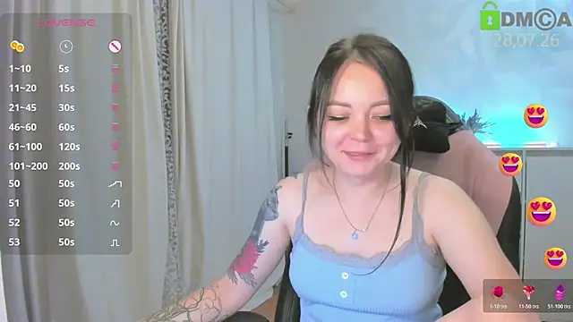 Snapshot of AnnyHoney_ chatting on July 28, 2026, 7:39 pm AnnyHoney online show from July 28, 2026, 7:39 pm