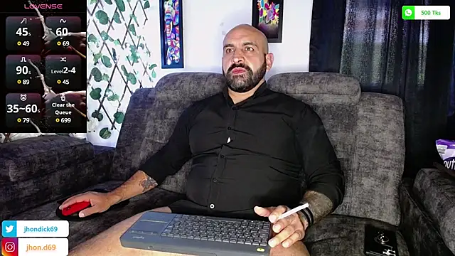 Snapshot of JD-69 chatting on February 22, 2025, 9:48 pm JD-69 online show from February 22, 2025, 9:48 pm