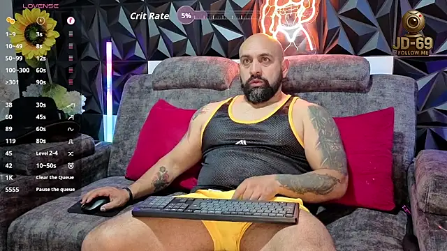 Snapshot of JD-69 chatting on September 25, 2025, 7:42 pm JD-69 online show from September 25, 2025, 7:42 pm