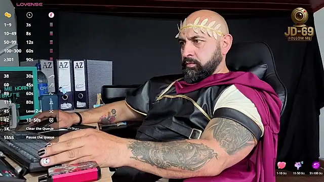 Snapshot of JD-69 chatting on October 31, 2025, 5:31 pm JD-69 online show from October 31, 2025, 5:31 pm