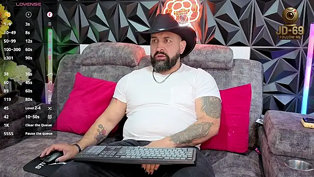 Snapshot of JD-69 chatting on October 8, 2025, 7:14 pm JD-69 online show from October 8, 2025, 7:14 pm