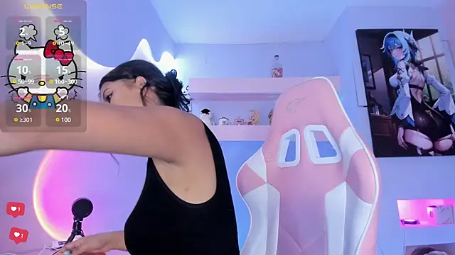 Snapshot of KristinWall chatting on February 27, 2025, 9:58 pm KristinWall online show from February 27, 2025, 9:58 pm