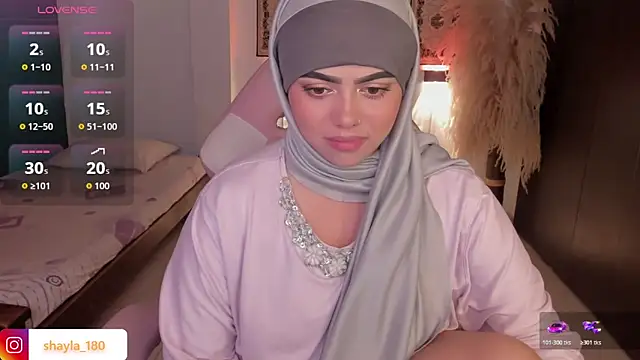 shayla 18 online show from January 5, 2026, 9:07 pm