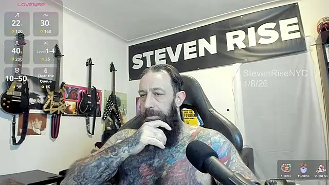 StevenRiseNYC online show from January 8, 2026, 12:55 pm